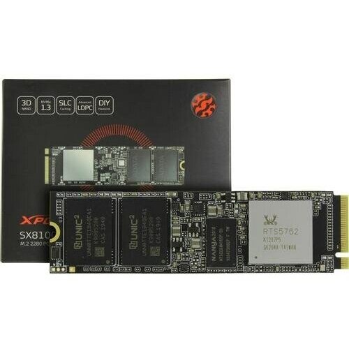 Накопитель SSD Adata 256GB XPG SX6000 Lite, M.2 2280, PCI-E 3x4, [R/W - 1800/900 MB/s] 3D-NAND TLC